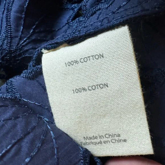 L’agence Seychelle lace top in navy. New with tags. Size s/p. 💙 - Picture 8 of 8